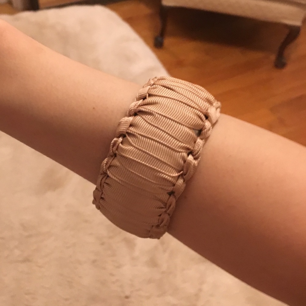 Hand made ribbon bracelet